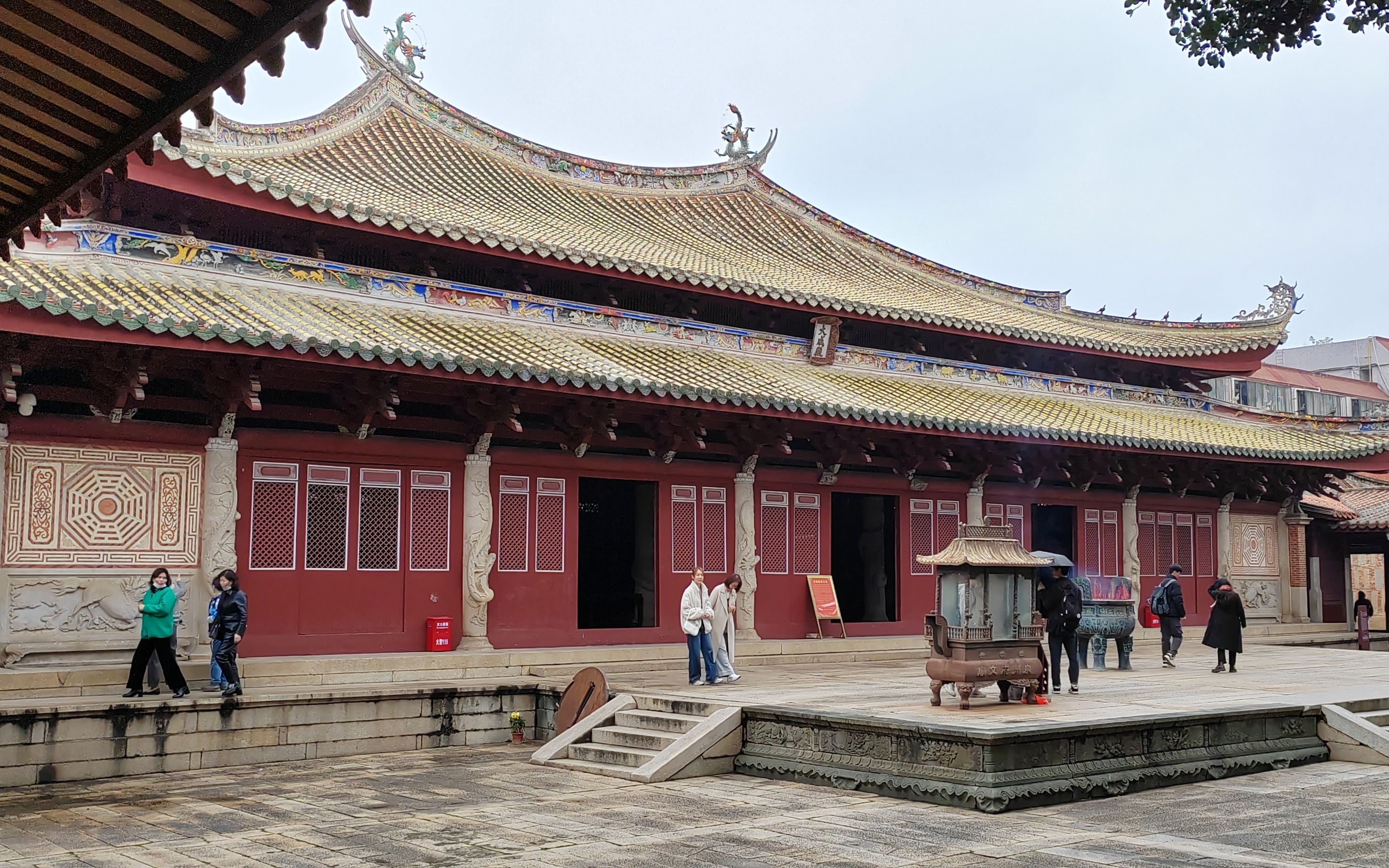 地下看西安,地上看泉州 泉州府文庙,中国东南现存规模最大.
