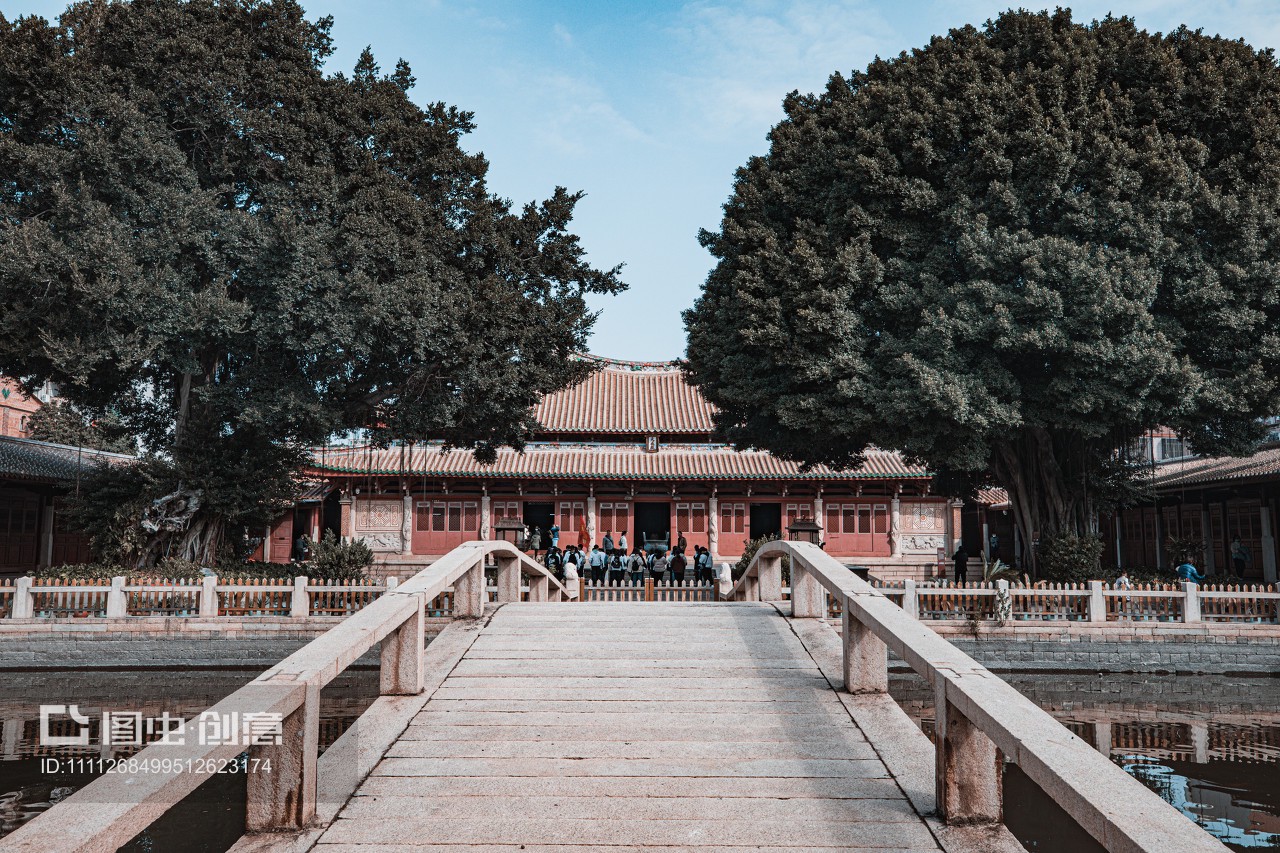 福建泉州府文庙建筑景观