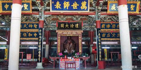 思窝花脸:泉州府文庙、泉州关岳庙,儒家与道教一文一武相呼应